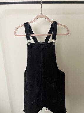 Cotton On Black Overall Dress - M